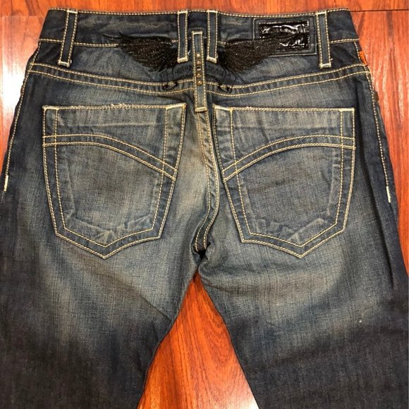NEW AUTHENTIC ROBIN'S JEANS BLUE VINTAGE SZ 30 - Picture 1 of 5